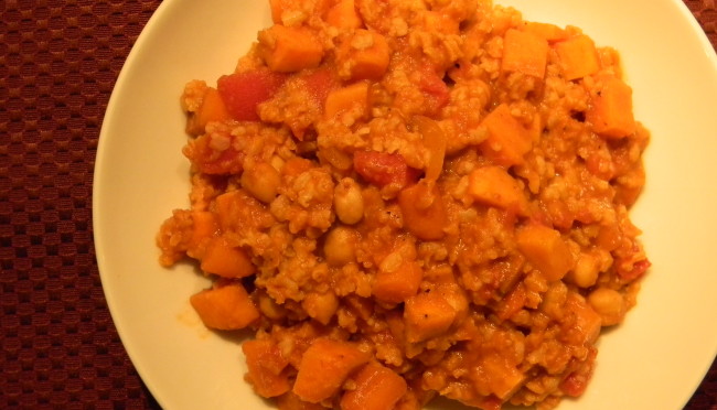 African Chick Pea Stew