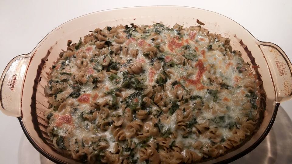 Spinach and Artichoke Mac and Cheese