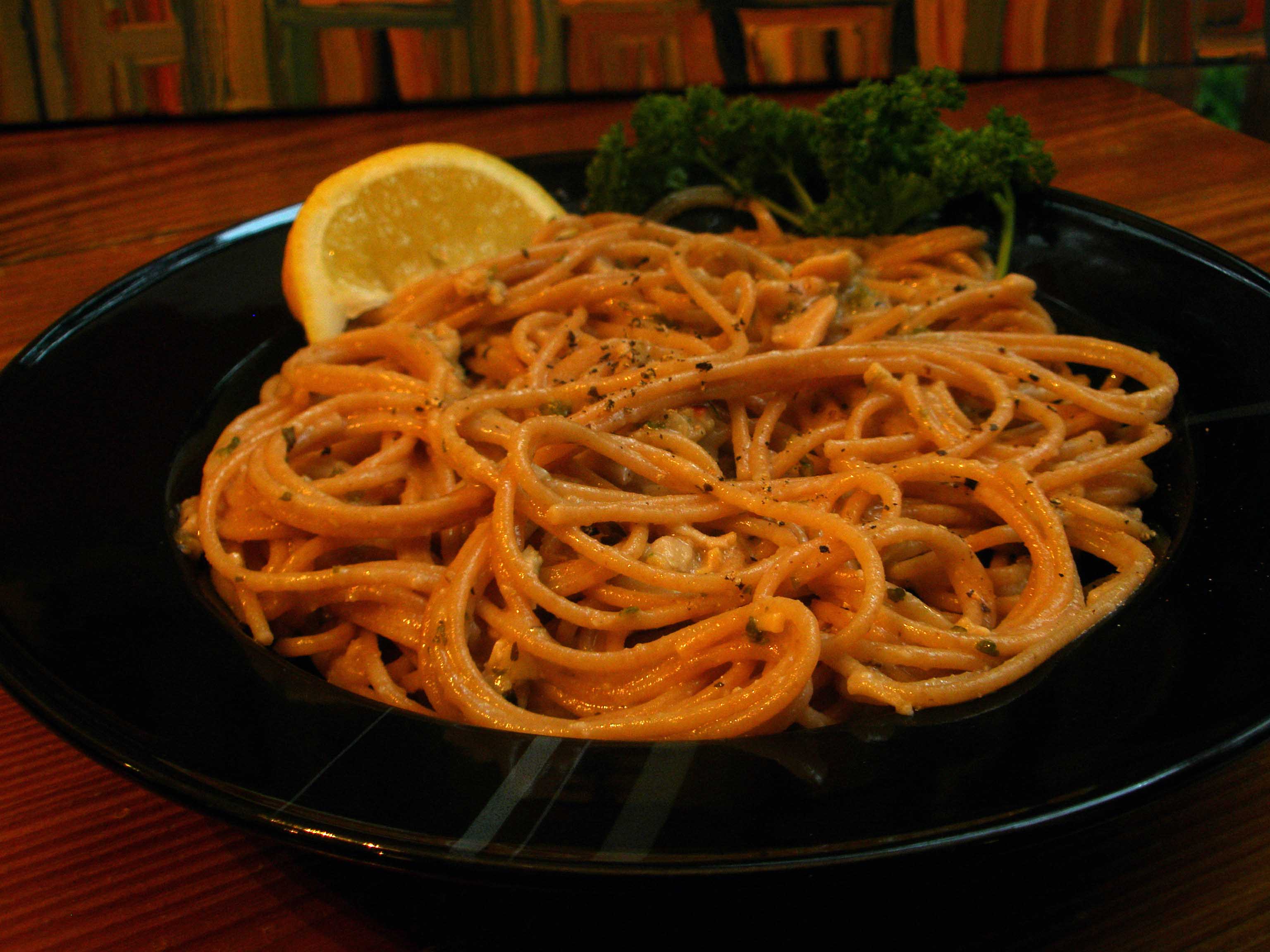 Linguine and White Clam Sauce